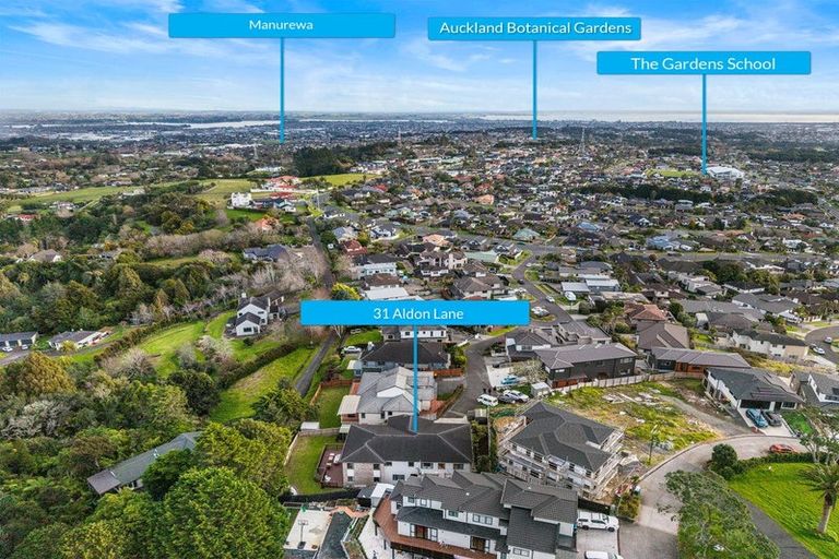Photo of property in 31 Aldon Lane, The Gardens, Auckland, 2105