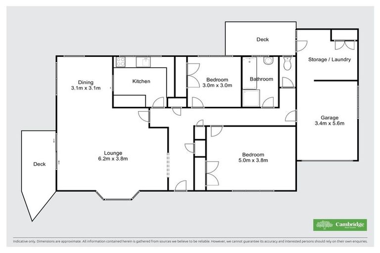 Photo of property in 36b Clare Street, Cambridge, 3434