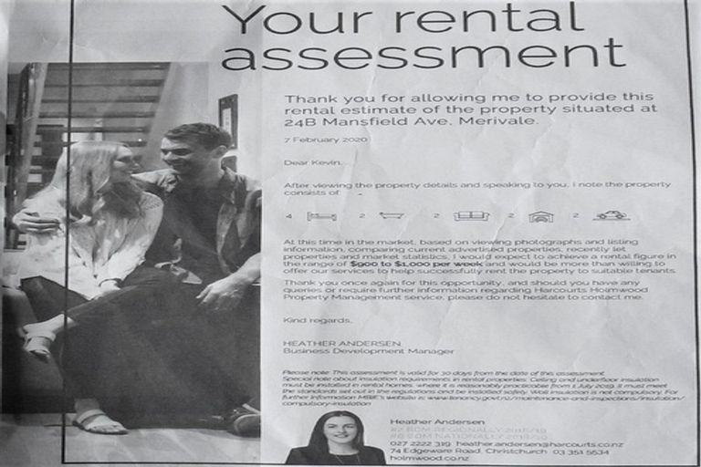 Photo of property in 24b Mansfield Avenue, St Albans, Christchurch, 8014