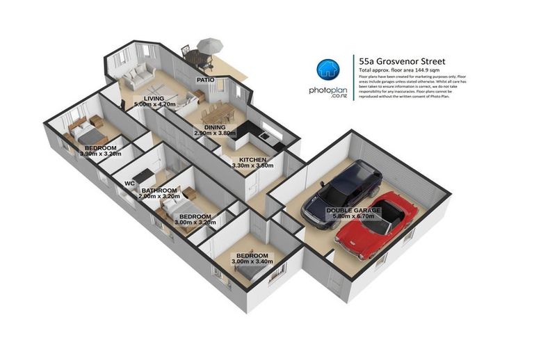 Photo of property in 55a Grosvenor Street, Cambridge, 3434