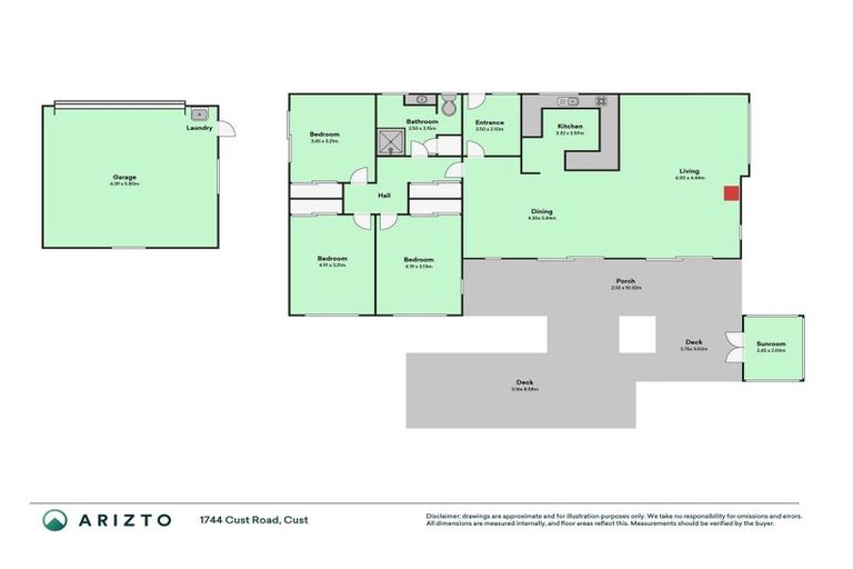 Photo of property in 1744 Cust Road, Cust, 7471