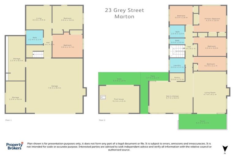 Photo of property in 23 Grey Street, Marton, 4710