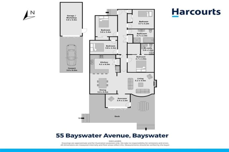 Photo of property in 1/55 Bayswater Avenue, Bayswater, Auckland, 0622