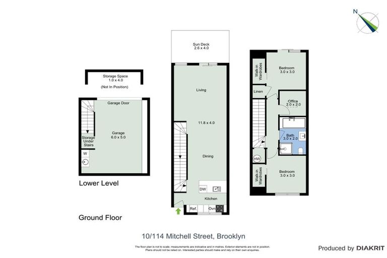 Photo of property in 10/114 Mitchell Street, Brooklyn, Wellington, 6021