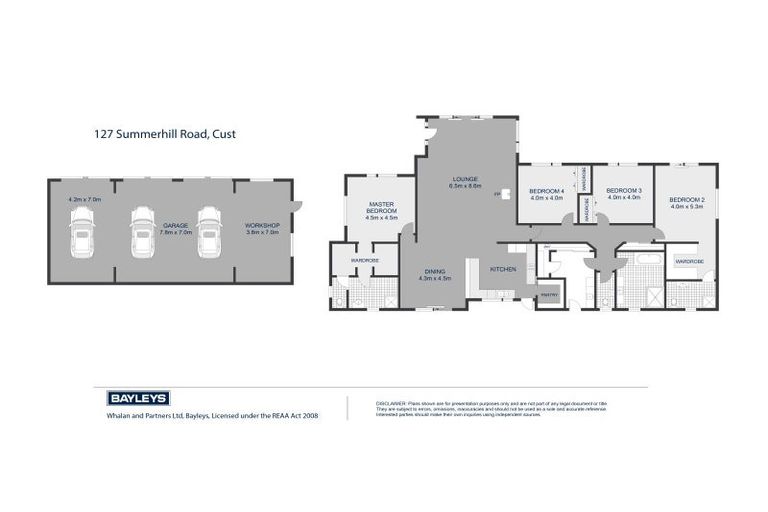 Photo of property in 127 Summerhill Road, Cust, Rangiora, 7471