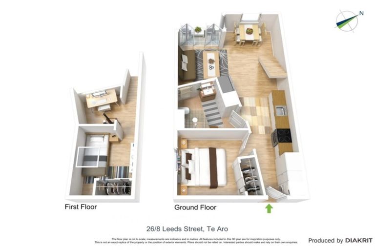 Photo of property in Hannahs Corner, 26/8 Leeds Street, Te Aro, Wellington, 6011