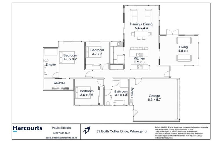 Photo of property in 39 Edith Collier Drive, Otamatea, Whanganui, 4500