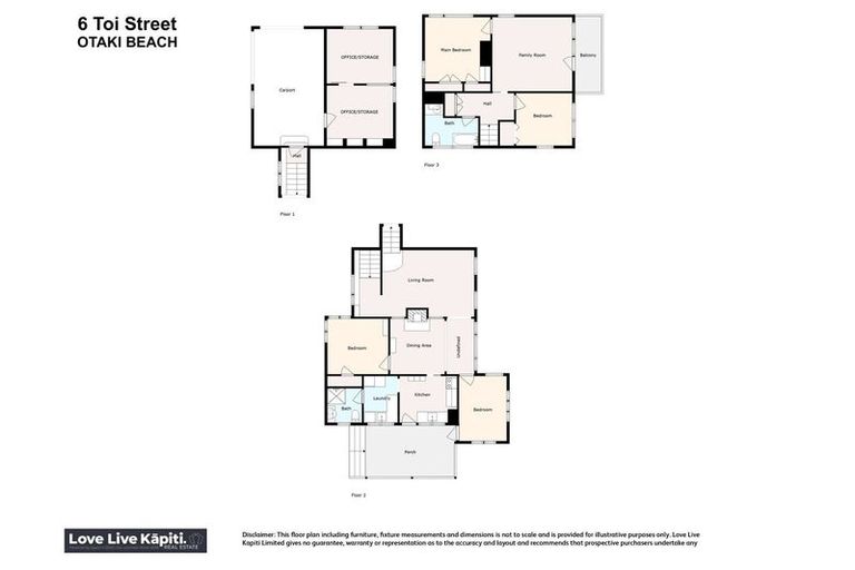 Photo of property in 6 Toi Street, Otaki Beach, Otaki, 5512