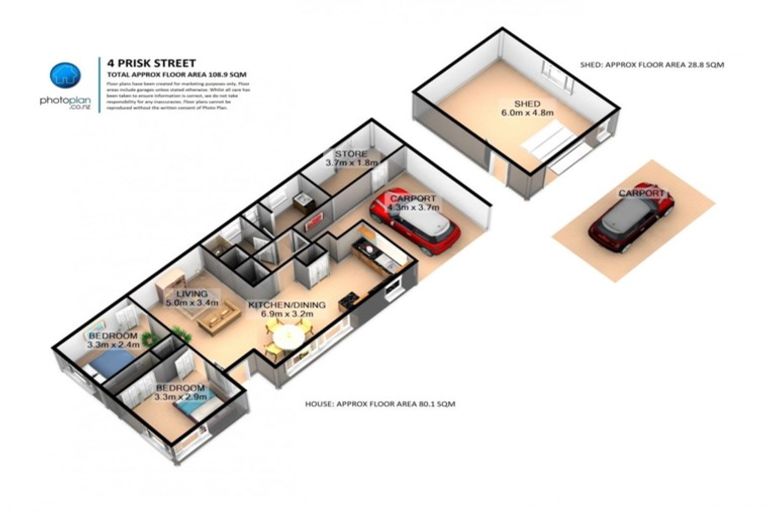 Photo of property in 4 Prisk Street, Melville, Hamilton, 3206