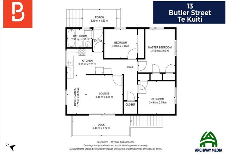 Photo of property in 13 Butler Street, Te Kuiti, 3910
