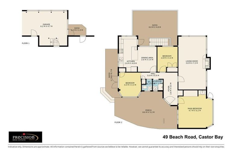 Photo of property in 49 Beach Road, Castor Bay, Auckland, 0620