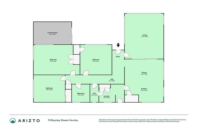 Photo of property in 73 Brynley Street, Hornby, Christchurch, 8042