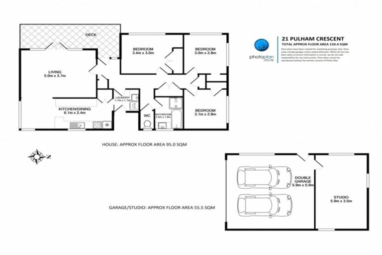 Photo of property in 21 Pulham Crescent, Queenwood, Hamilton, 3210