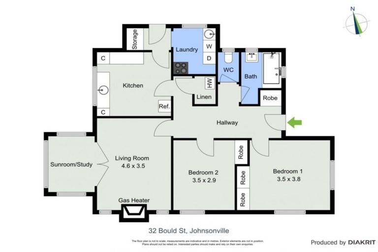 Photo of property in 32 Bould Street, Johnsonville, Wellington, 6037