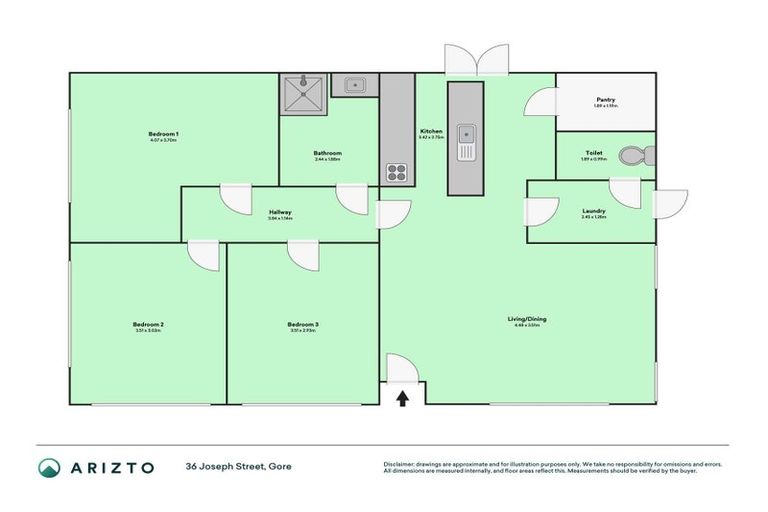 Photo of property in 36 Joseph Street, Gore, 9710