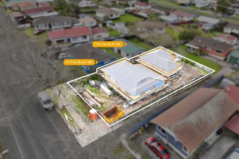 Photo of property in 77 Flat Bush Road, Clover Park, Auckland, 2023