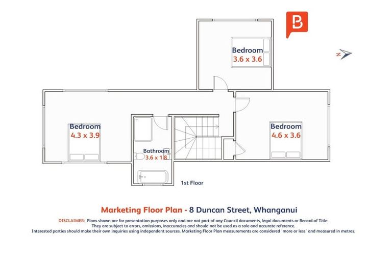 Photo of property in 8 Duncan Street, Whanganui East, Whanganui, 4500