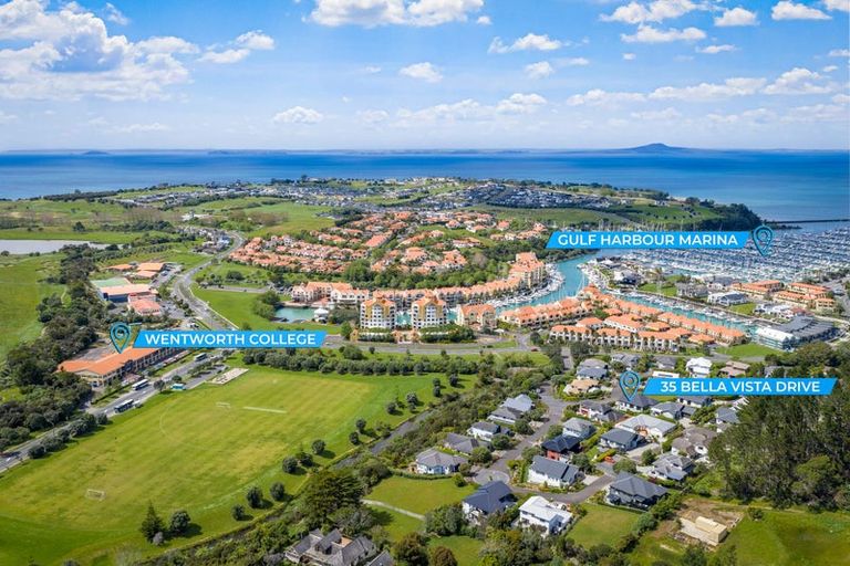 Photo of property in 35 Bella Vista Drive, Gulf Harbour, Whangaparaoa, 0930