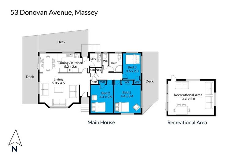 Photo of property in 53 Donovan Avenue, Massey, Auckland, 0614