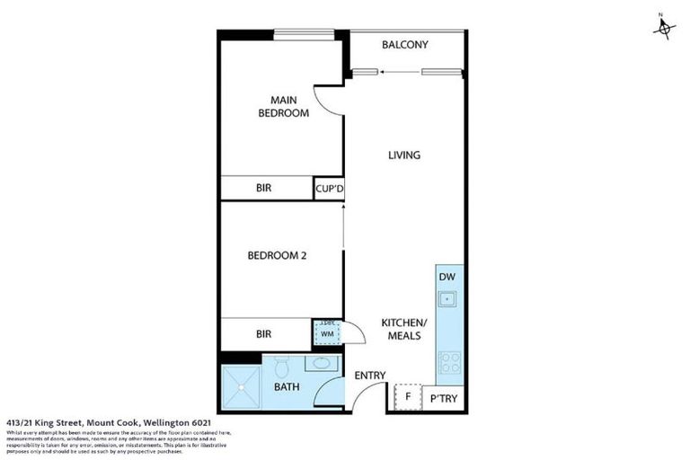 Photo of property in 413/21 King Street, Mount Cook, Wellington, 6021