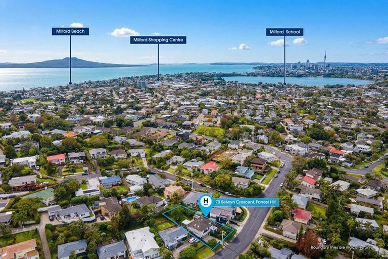 Photo of property in 70 Selwyn Crescent, Forrest Hill, Auckland, 0620