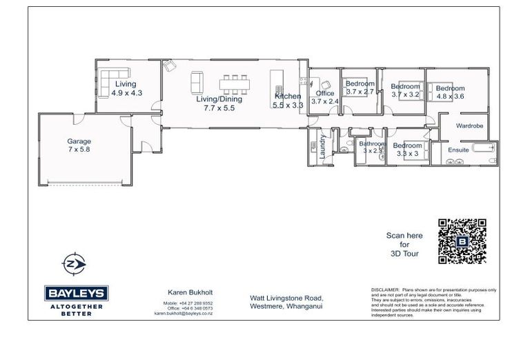 Photo of property in 106b Watt Livingstone Road, Westmere, Whanganui, 4574
