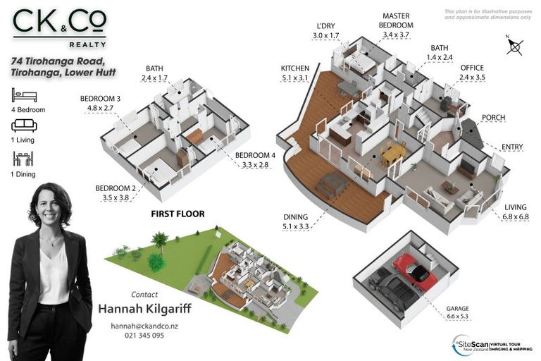 Photo of property in 74 Tirohanga Road, Tirohanga, Lower Hutt, 5010