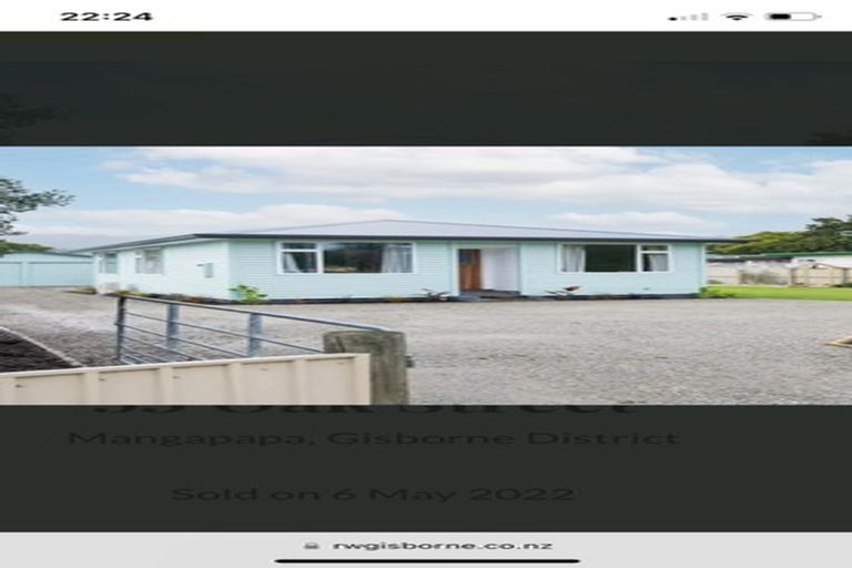Photo of property in 33 Oak Street, Mangapapa, Gisborne, 4010