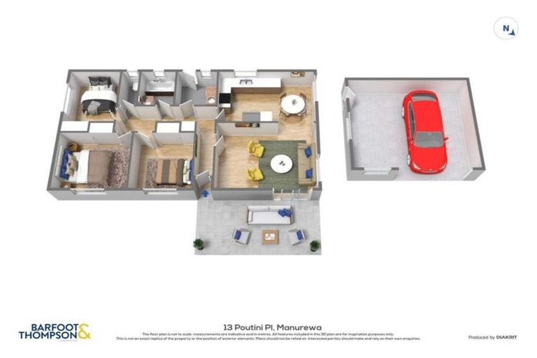 Photo of property in 13 Poutini Place, Manurewa, Auckland, 2102