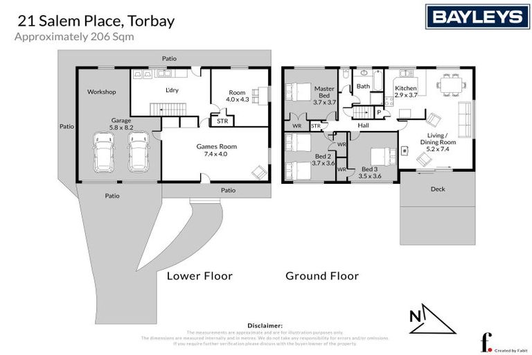 Photo of property in 21 Salem Place, Torbay, Auckland, 0630