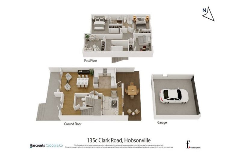 Photo of property in 135c Clark Road, Hobsonville, Auckland, 0616