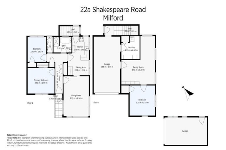 Photo of property in 22a Shakespeare Road, Milford, Auckland, 0620