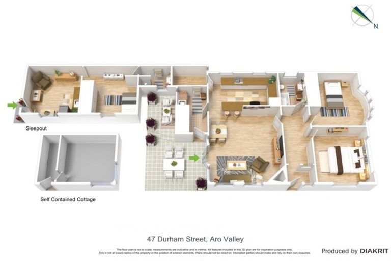 Photo of property in 47 Durham Street, Aro Valley, Wellington, 6021