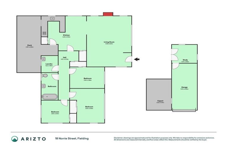 Photo of property in 18 Norrie Street, Feilding, 4702