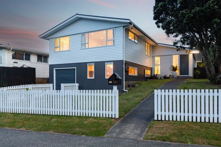 Photo of property in 49 Pope Street, Camborne, Porirua, 5026