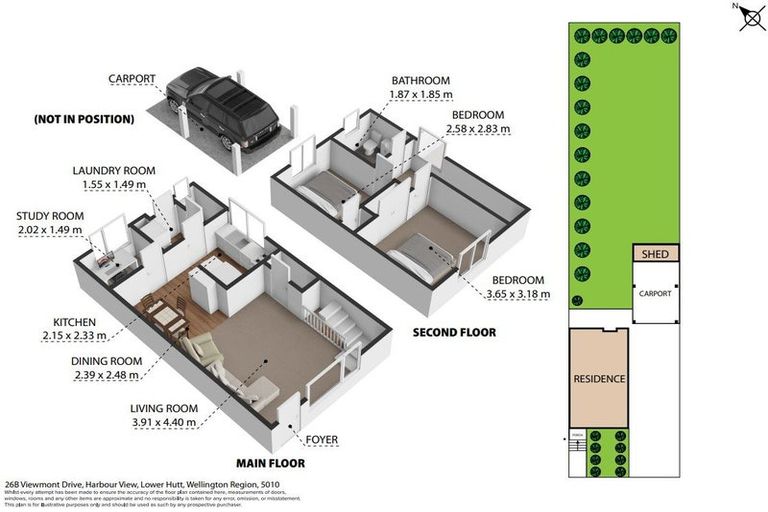 Photo of property in 26b Viewmont Drive, Harbour View, Lower Hutt, 5010