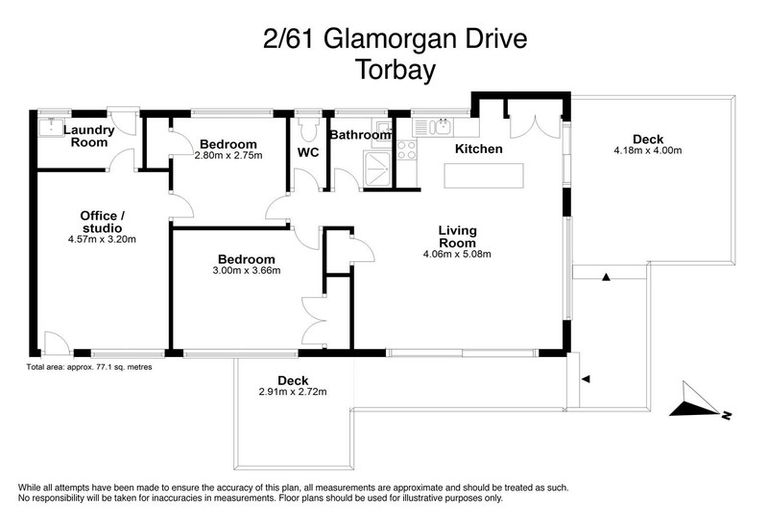 Photo of property in 2/61 Glamorgan Drive, Torbay, Auckland, 0630