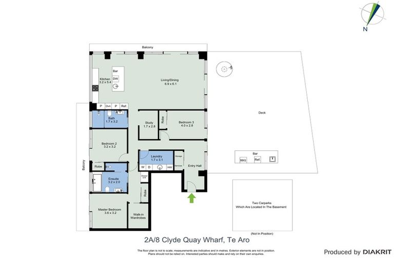 Photo of property in Clyde Quay Wharf, 2a/8 Clyde Quay Wharf, Te Aro, Wellington, 6011