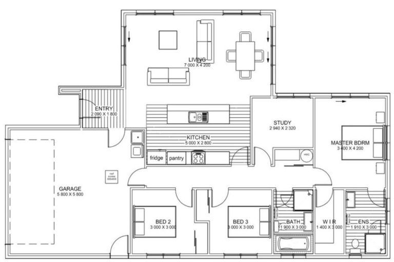 Photo of property in 3 Buchanans Road, Sockburn, Christchurch, 8042