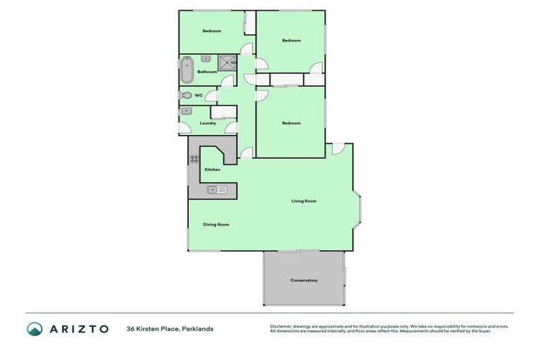 Photo of property in 36 Kirsten Place, Parklands, Christchurch, 8083