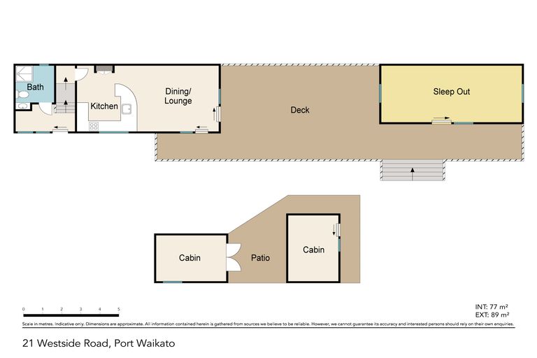 Photo of property in 21 Westside Road, Port Waikato, Tuakau, 2695