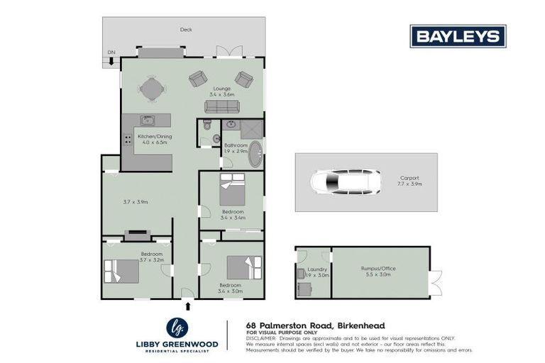 Photo of property in 68 Palmerston Road, Birkenhead, Auckland, 0626