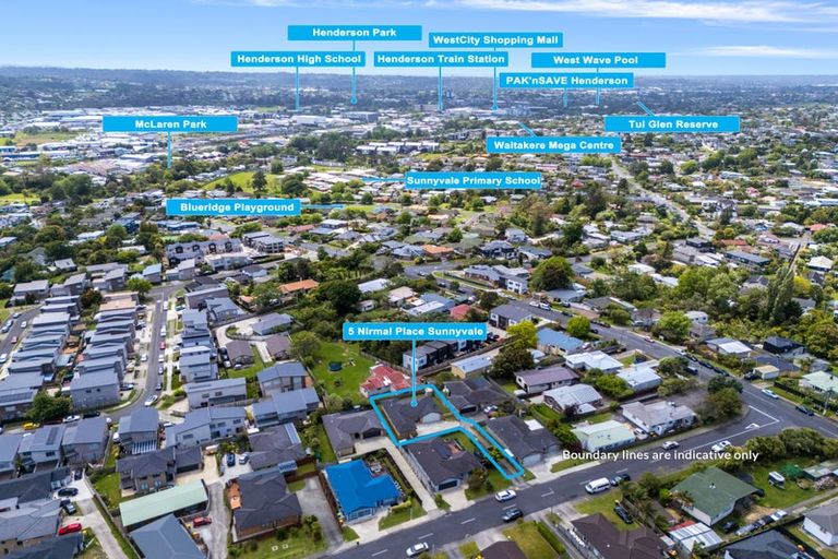 Photo of property in 5 Nirmal Place, Sunnyvale, Auckland, 0612