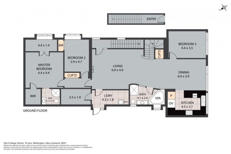 Photo of property in 12a College Street, Te Aro, Wellington, 6011