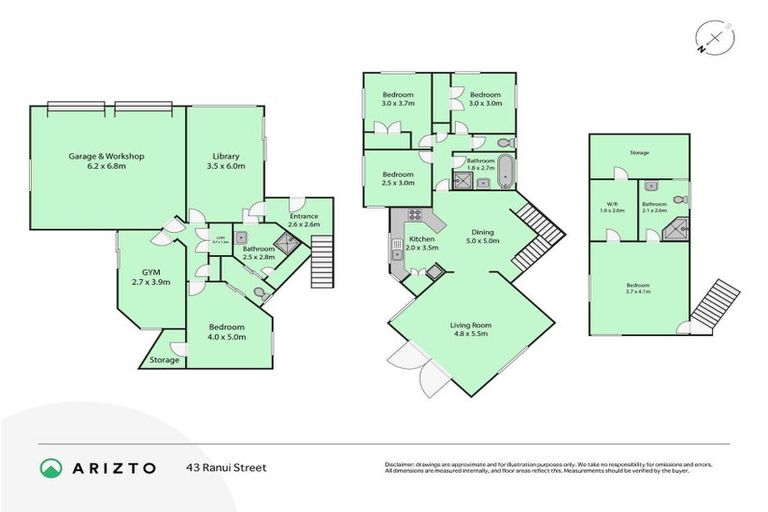 Photo of property in 43 Ranui Street, Dinsdale, Hamilton, 3204