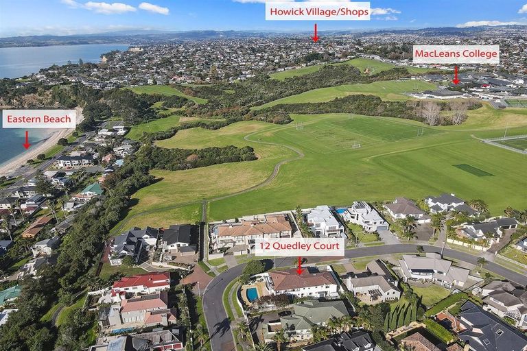 Photo of property in 12 Quedley Court, Eastern Beach, Auckland, 2012