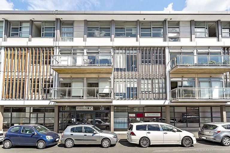 Photo of property in Revolucion Apartments, 102e/28 Torrens Terrace, Mount Cook, Wellington, 6011