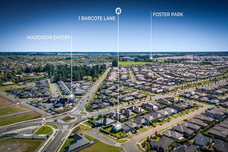 Photo of property in 1 Barcote Lane, Rolleston, 7615