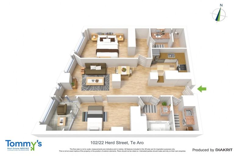 Photo of property in Chaffers Dock, 102/22 Herd Street, Te Aro, Wellington, 6011