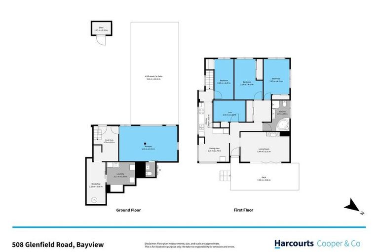 Photo of property in 1/508 Glenfield Road, Bayview, Auckland, 0629